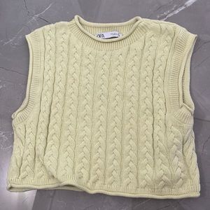 WORN ONCE ZARA TOO IN YELLOW🙂!!